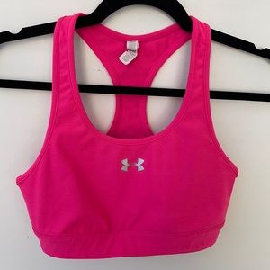 Under Armour Hot Pink Sports Bra